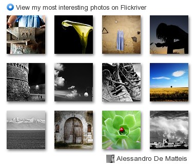 Alessandro De Matteis - View my most interesting photos on Flickriver