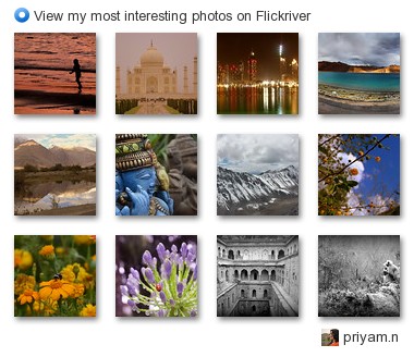 priyam.n - View my most interesting photos on Flickriver