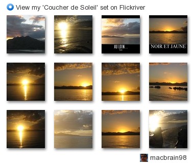 macbrain98 - View my 'Coucher de Soleil' set on Flickriver