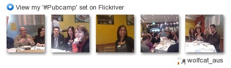 wolfcat_aus - View my '#Pubcamp' set on Flickriver