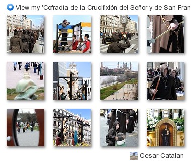 César Angel - View my 'Cofradía de la Crucifixión del Señor y de San Francisco de Asís. Zaragoza' set on Flickriver