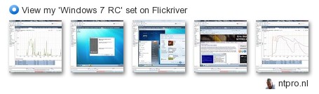 ntpro.nl - View my 'Windows 7 RC' set on Flickriver