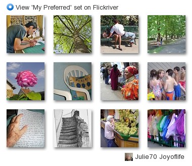 Julie70 - View 'My favorite images' set on Flickriver