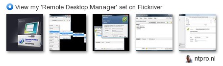 ntpro.nl - View my 'Remote Desktop Manager' set on Flickriver