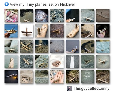 Lenny&Meriel - View my 'Tiny planes' set on Flickriver