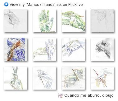 Cuando me aburro, dibujo - View my 'Manos / Hands' set on Flickriver