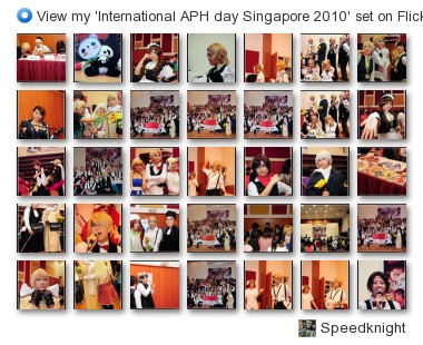 Speedknight - View my 'International APH day Singapore 2010' set on Flickriver