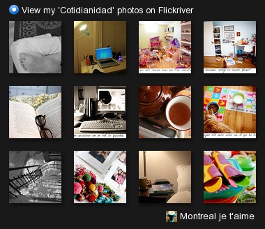 entrelascuatro - View my 'Cotidianidad' photos on Flickriver