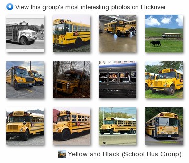Yellow and Black (School Bus Group) - View this group's most interesting photos on Flickriver
