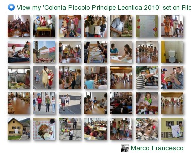 Marco Francesco - View my 'Colonia Piccolo Principe Leontica 2010' set on Flickriver