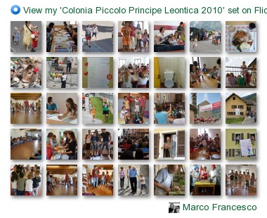 Marco Francesco - View my 'Colonia Piccolo Principe Leontica 2010' set on Flickriver