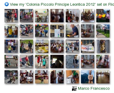 Marco Francesco - View my 'Colonia Piccolo Principe Leontica 2012' set on Flickriver