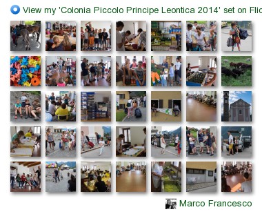 Marco Francesco - View my 'Colonia Piccolo Principe Leontica 2014' set on Flickriver