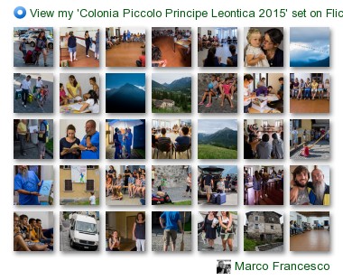 Marco Francesco - View my 'Colonia Piccolo Principe Leontica 2015' set on Flickriver