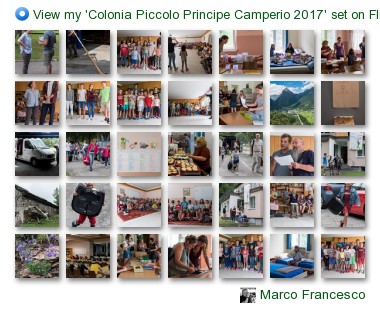 Marco Francesco - View my 'Colonia Piccolo Principe Camperio 2017' set on Flickriver