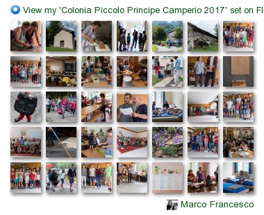 Marco Francesco - View my 'Colonia Piccolo Principe Camperio 2017' set on Flickriver