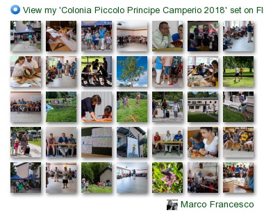 Marco Francesco - View my 'Colonia Piccolo Principe Camperio 2018' set on Flickriver