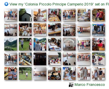 Marco Francesco - View my 'Colonia Piccolo Principe Camperio 2019' set on Flickriver