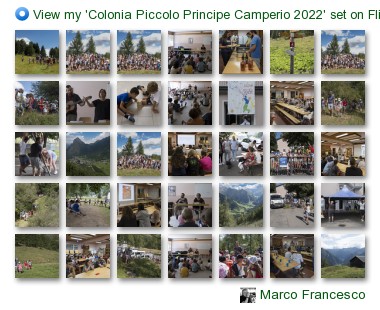 Marco Francesco - View my 'Colonia Piccolo Principe Camperio 2021' set on Flickriver